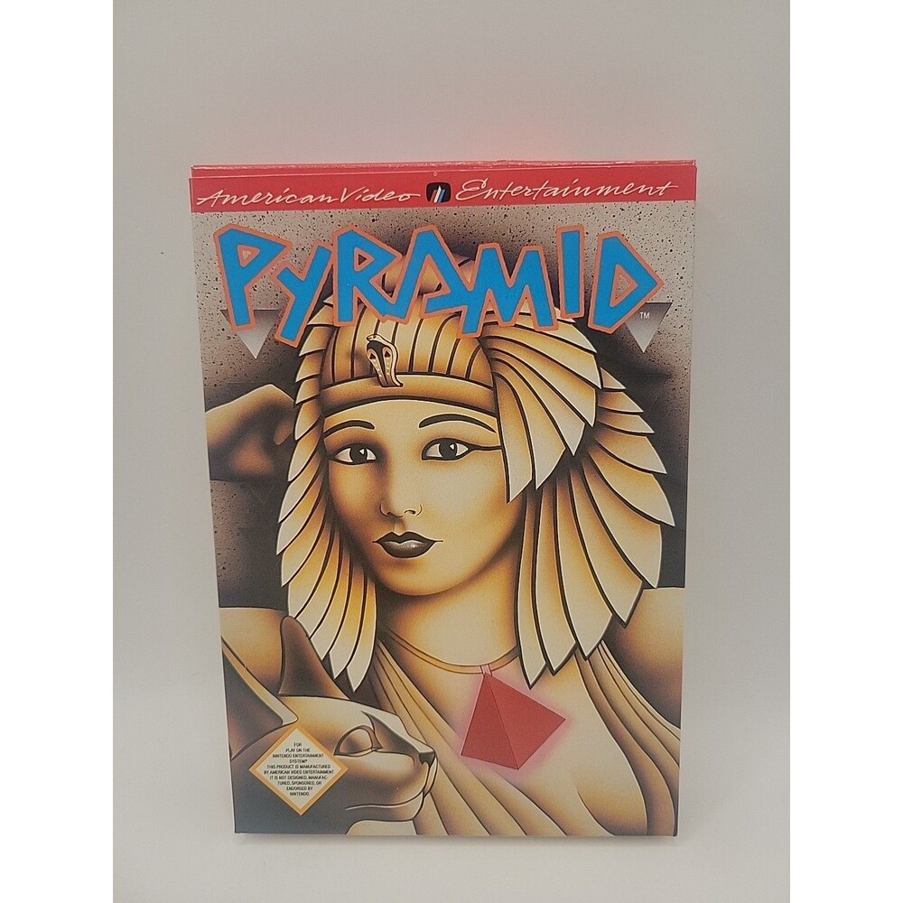 Pyramid New in Box Nintendo NES (New,Other) MINT Nintendo NES Video Game 1990